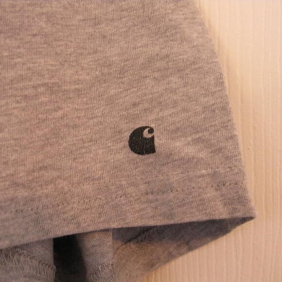 Men's Carhartt XL Gray T-shirt - Picture 2 of 3